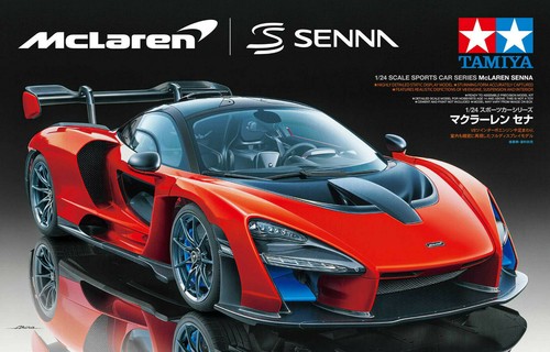 Tamiya mclaren senna scale - tamiya,