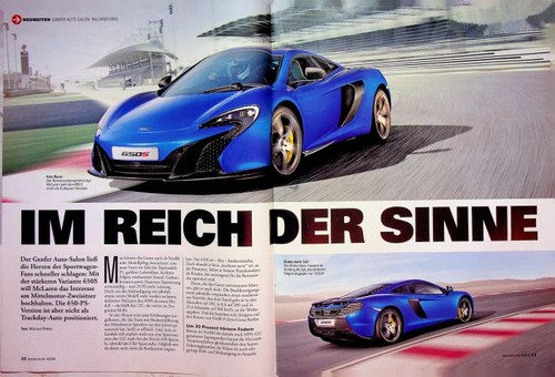Sport auto 2014 mclaren - auto, 04/2014