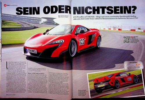 Sport auto 2015 mclaren - sport, 09/2015